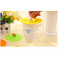 Candy Color Mug Cover Silicone Cup Lid